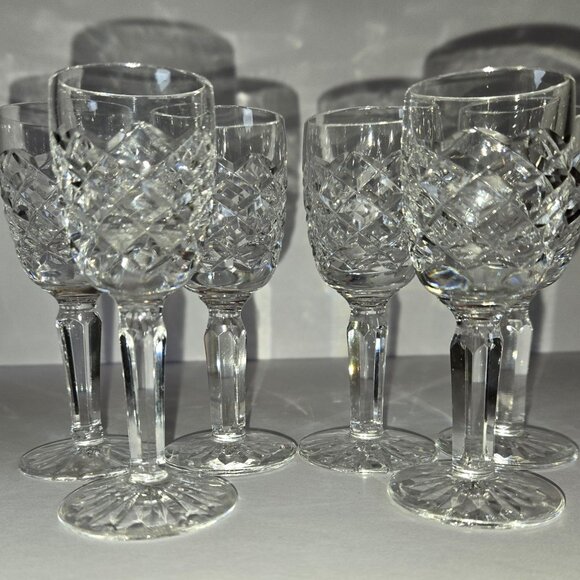 Set Of 6 Waterford Crystal Comeragh Liqueur/cordial Glasses - Picture 5 of 13